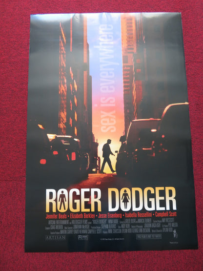 ROGER DODGER US ONE SHEET ROLLED POSTER JESSE EISENBERG CAMPBELL SCOTT 2002 - Rendezvous Cinema