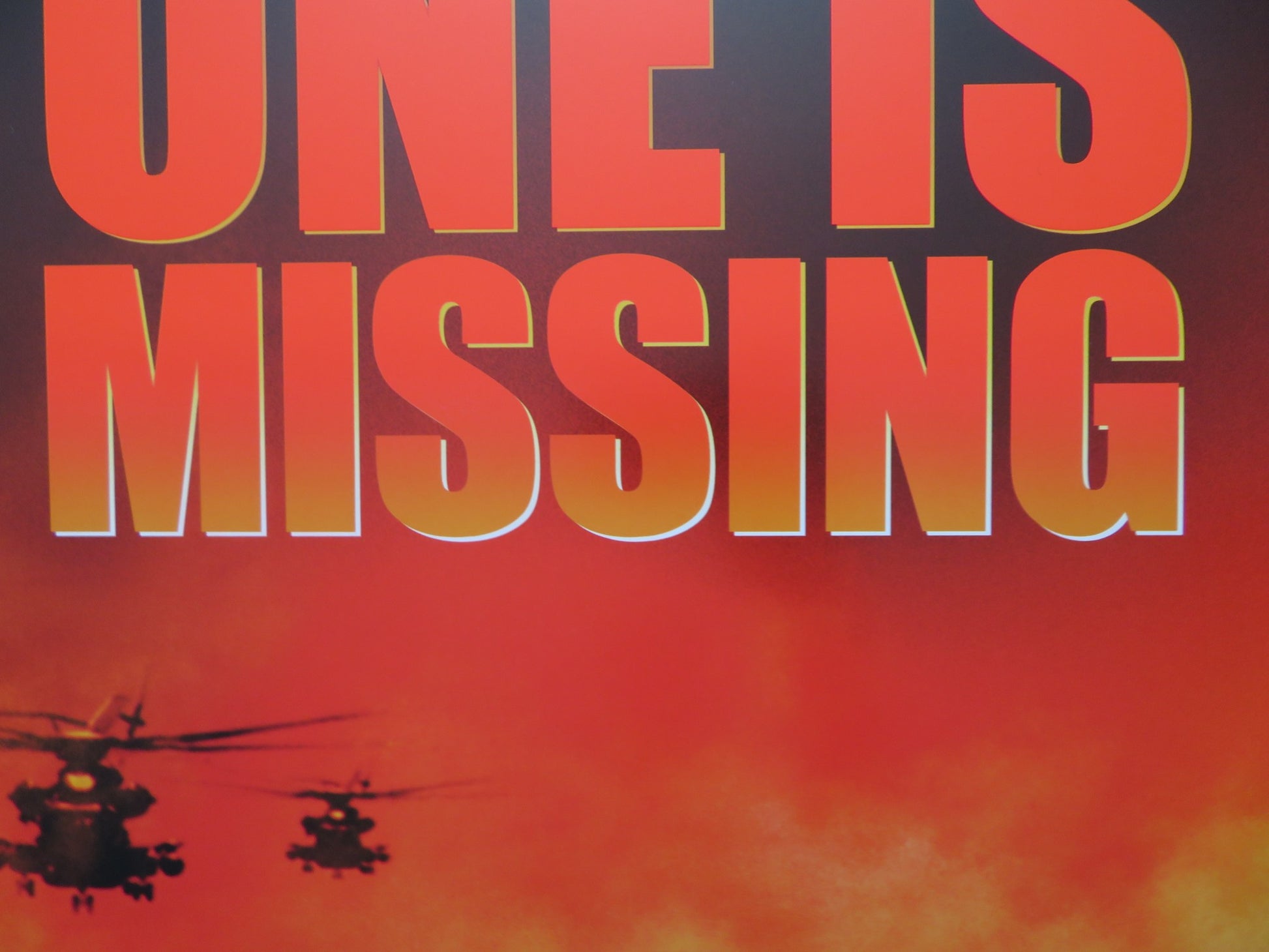 THE SUM OF ALL FEARS US ONE SHEET ROLLED POSTER BEN AFFLECK MORGAN FREEMAN 2002 - Rendezvous Cinema