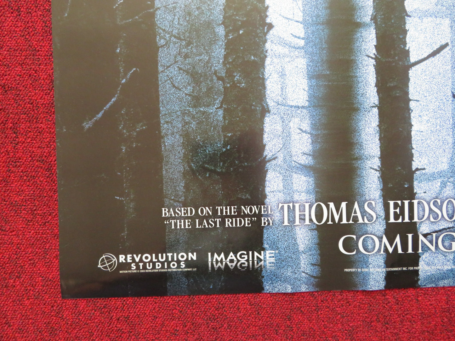 THE MISSING US ONE SHEET ROLLED POSTER CATE BLANCHETT TOMMY LEE JONES 2003 - Rendezvous Cinema