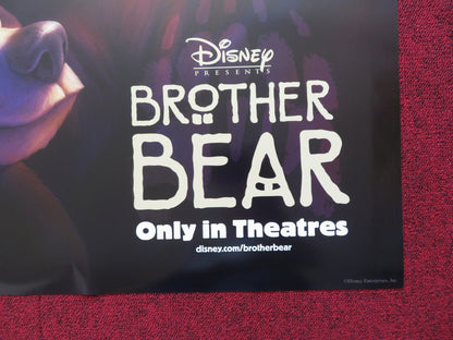 BROTHER BEAR - B US ONE SHEET ROLLED POSTER JOAQUIN PHOENIX JEREMY SUAREZ 2003 - Rendezvous Cinema