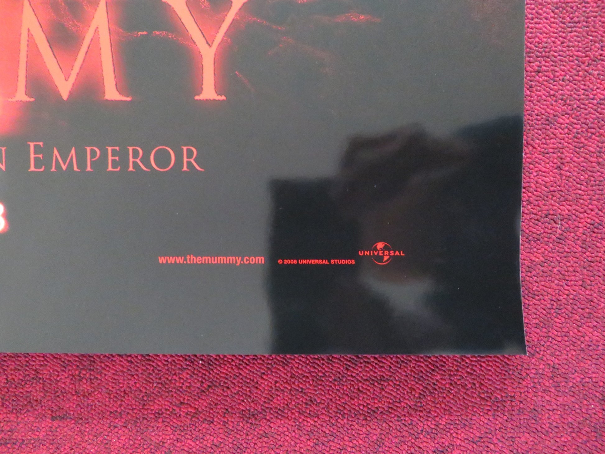 THE MUMMY TOMB OF THE DRAGON EMPEROR US ONE SHEET ROLLED POSTER B. FRASER 2008 - Rendezvous Cinema