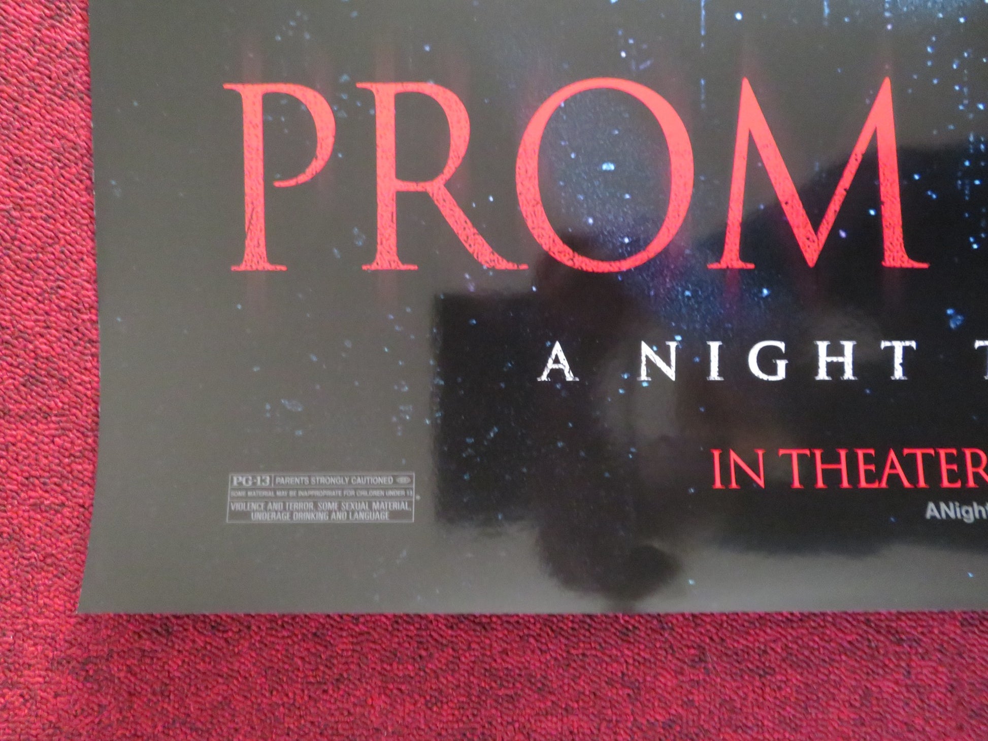 PROM NIGHT US ONE SHEET ROLLED POSTER BRITTANY SNOW SCOTT PORTER 2008 - Rendezvous Cinema
