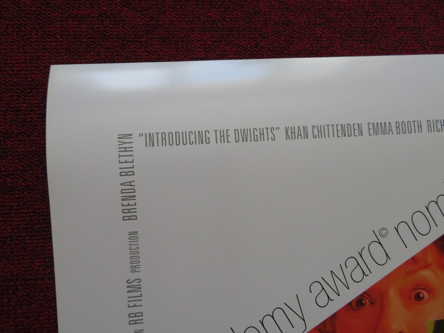 INTRODUCING THE DWIGHTS US ONE SHEET ROLLED POSTER BRENDA BLETHYN R. GIBNEY 2007 - Rendezvous Cinema