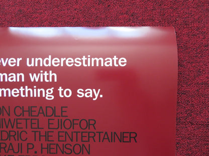 TALK TO ME US ONE SHEET ROLLED POSTER DON CHEADLE CHIWETEL EJIOFOR 2007 - Rendezvous Cinema