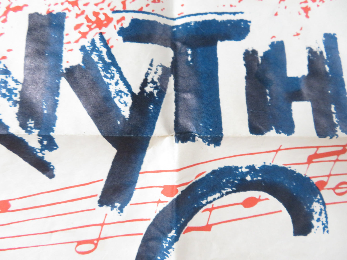 ANYTHING GOES FOLDED US ONE SHEET POSTER BING CROSBY DONALD O'CONNOR 1956 - Rendezvous Cinema