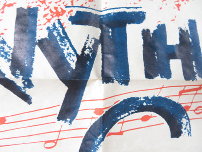 ANYTHING GOES FOLDED US ONE SHEET POSTER BING CROSBY DONALD O'CONNOR 1956 - Rendezvous Cinema