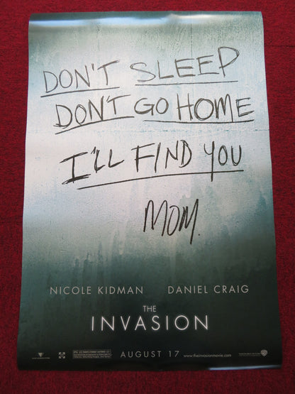 THE INVASION US ONE SHEET ROLLED POSTER NICOLE KIDMAN DANIEL CRAIG 2007 - Rendezvous Cinema