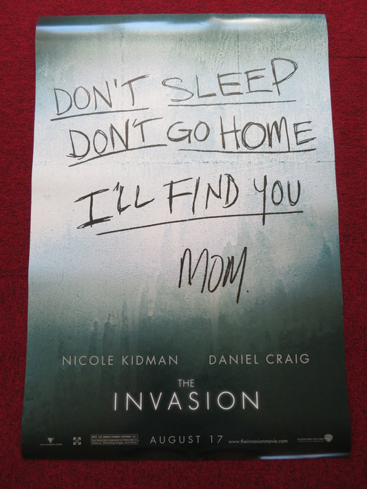 THE INVASION US ONE SHEET ROLLED POSTER NICOLE KIDMAN DANIEL CRAIG 2007 - Rendezvous Cinema
