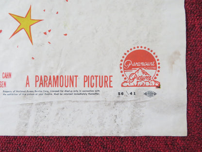 ANYTHING GOES FOLDED US ONE SHEET POSTER BING CROSBY DONALD O'CONNOR 1956 - Rendezvous Cinema