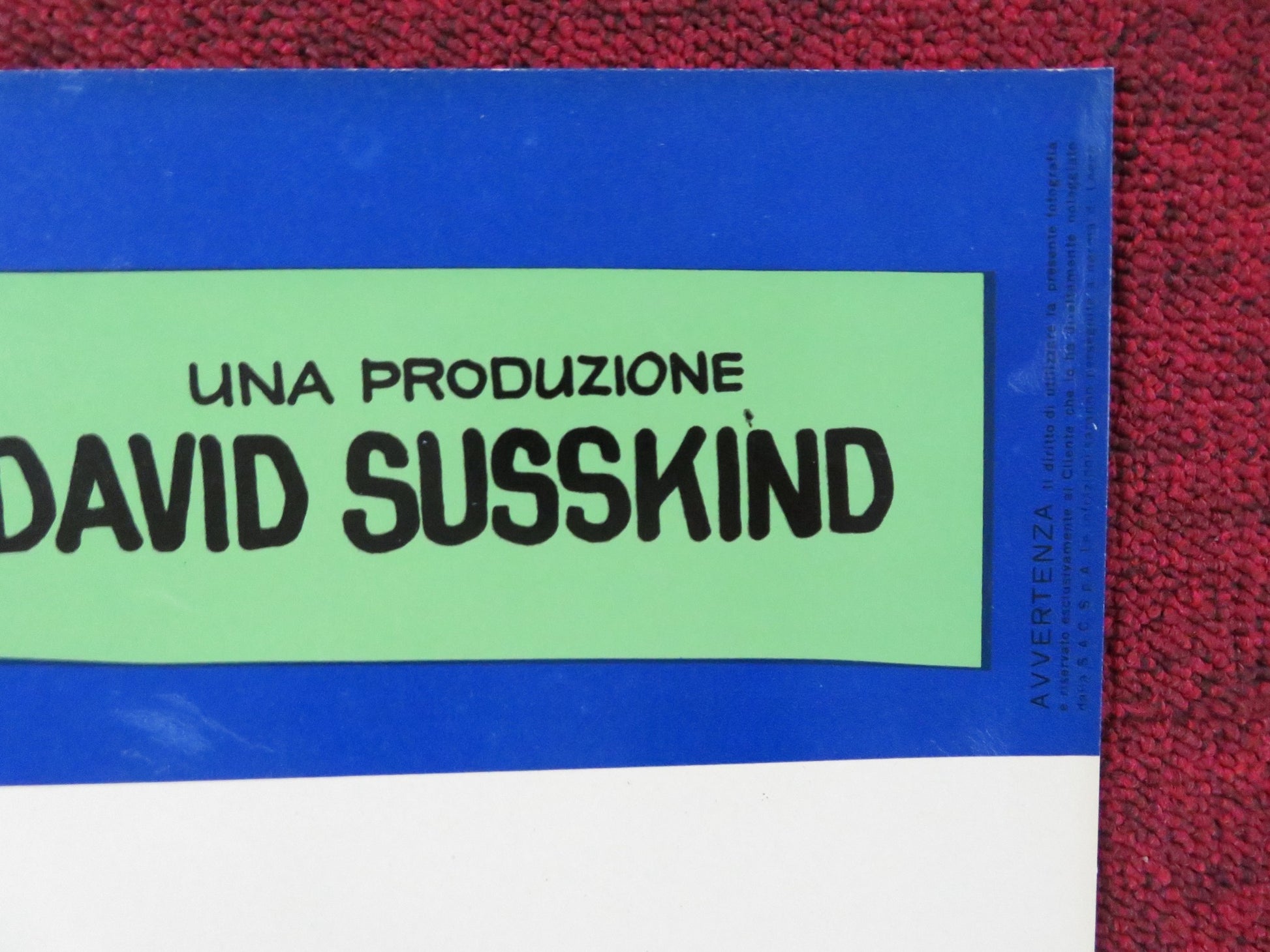 ALL THE WAY HOME - C ITALIAN FOTOBUSTA POSTER JEAN SIMMONS ROBERT PRESTON 1963 - Rendezvous Cinema
