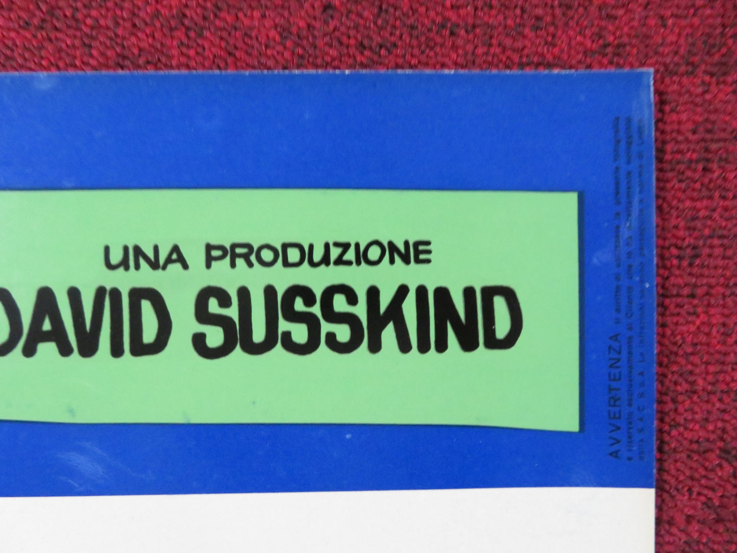 ALL THE WAY HOME - E ITALIAN FOTOBUSTA POSTER JEAN SIMMONS ROBERT PRESTON 1963 - Rendezvous Cinema