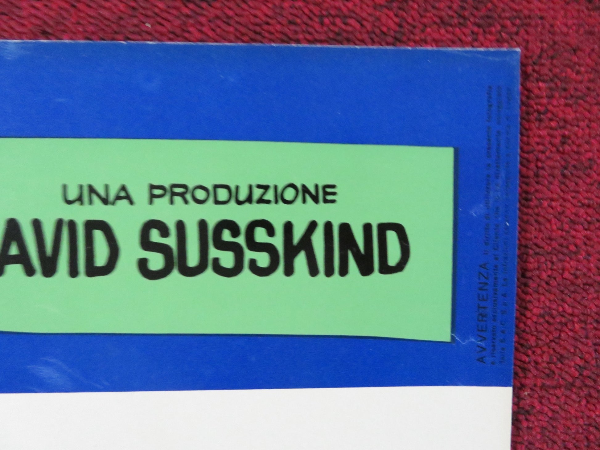 ALL THE WAY HOME - H ITALIAN FOTOBUSTA POSTER JEAN SIMMONS ROBERT PRESTON 1963 - Rendezvous Cinema