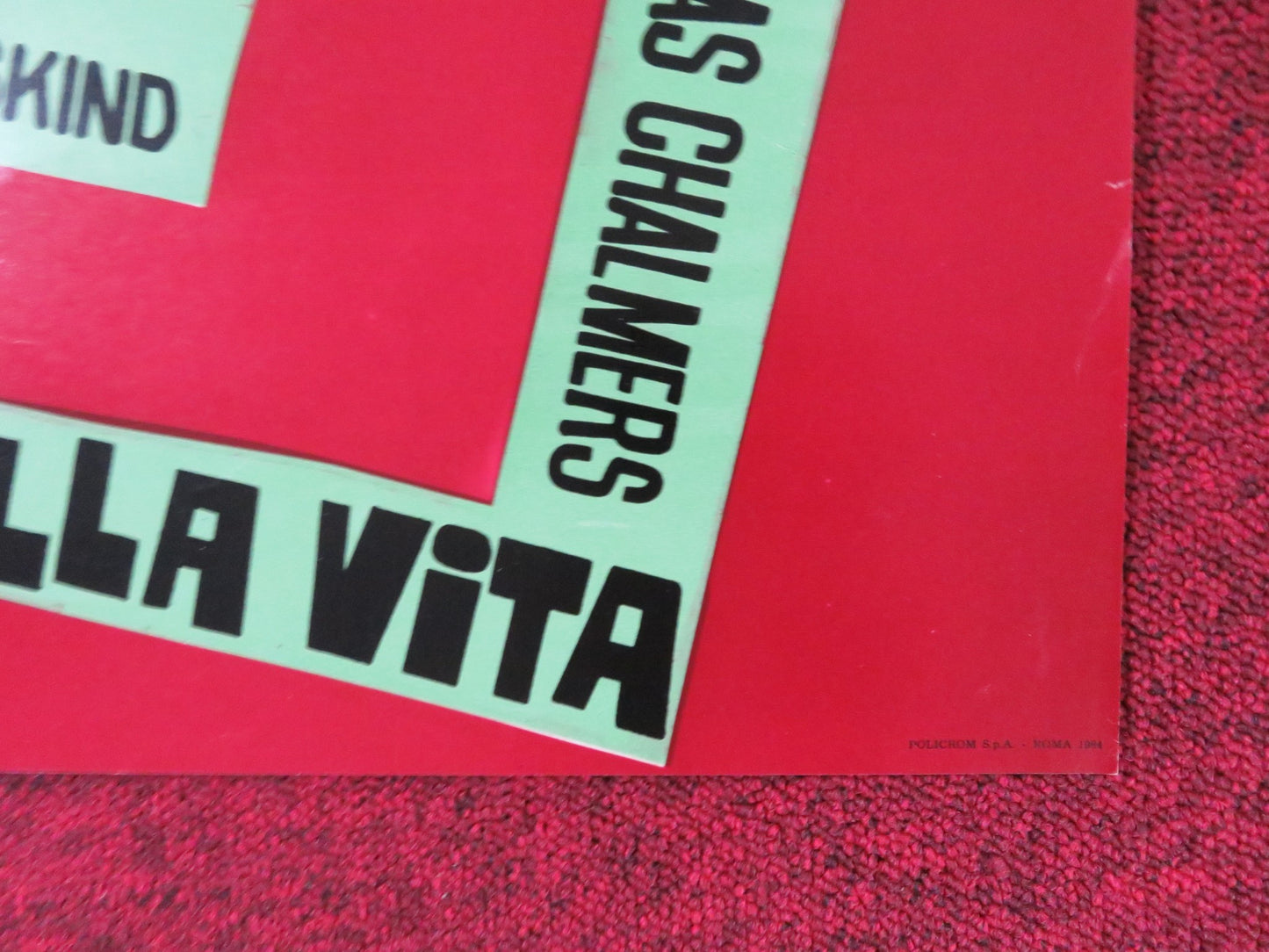 ALL THE WAY HOME - K ITALIAN FOTOBUSTA POSTER JEAN SIMMONS ROBERT PRESTON 1963 - Rendezvous Cinema