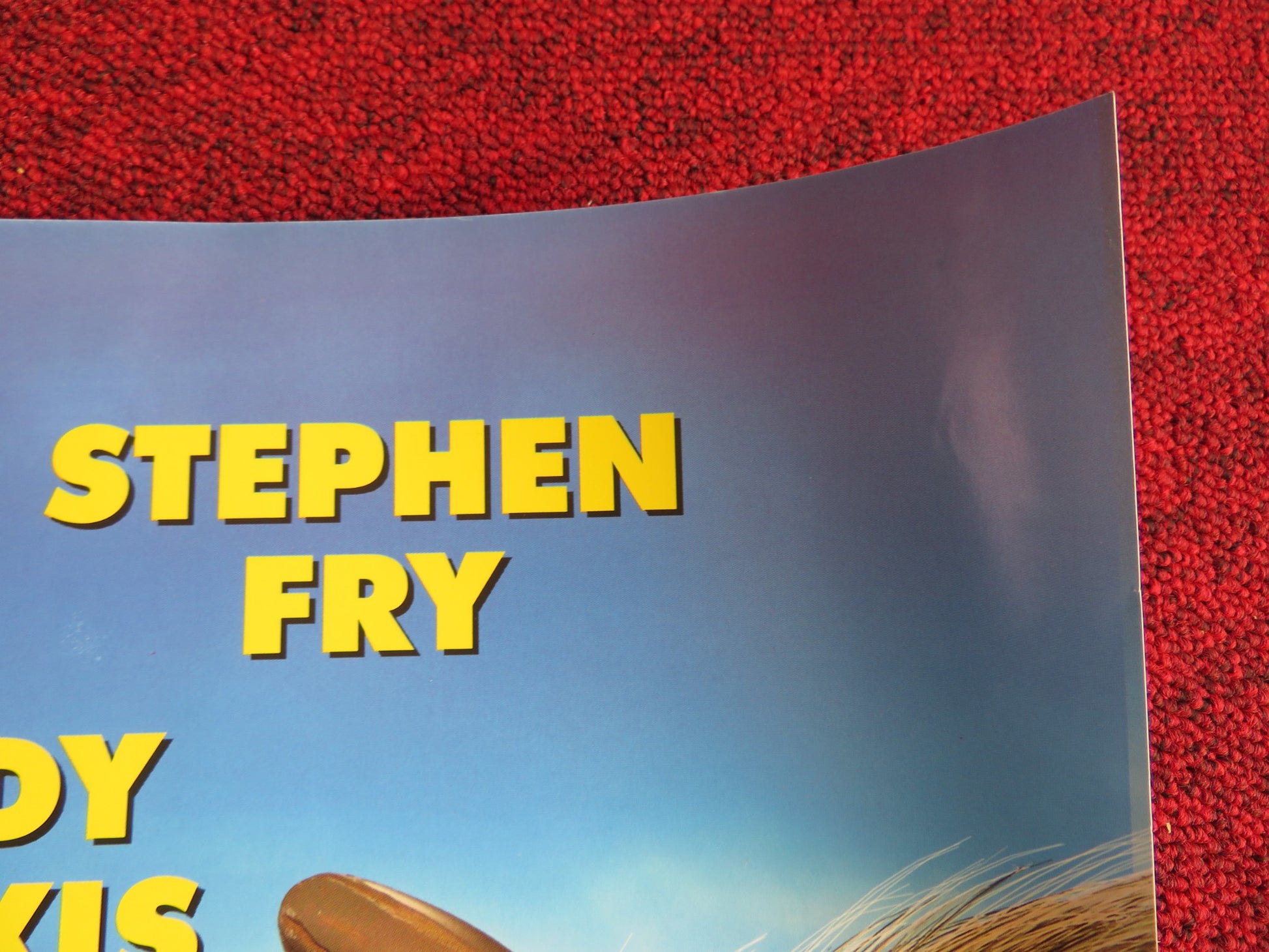 ANIMALS UNITED UK QUAD (30"x 40") ROLLED POSTER JAMES CORDEN STEPHEN FRY 2010 - Rendezvous Cinema