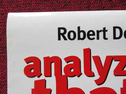 ANALYZE THAT VHS VIDEO POSTER ROBERT DENIRO BILLY CRYSTAL 2002 - Rendezvous Cinema