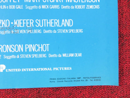 AMAZING STORIES - A ITALIAN FOTOBUSTA POSTER SPIELBERG CHRISTOPHER LLOYD 1987 - Rendezvous Cinema