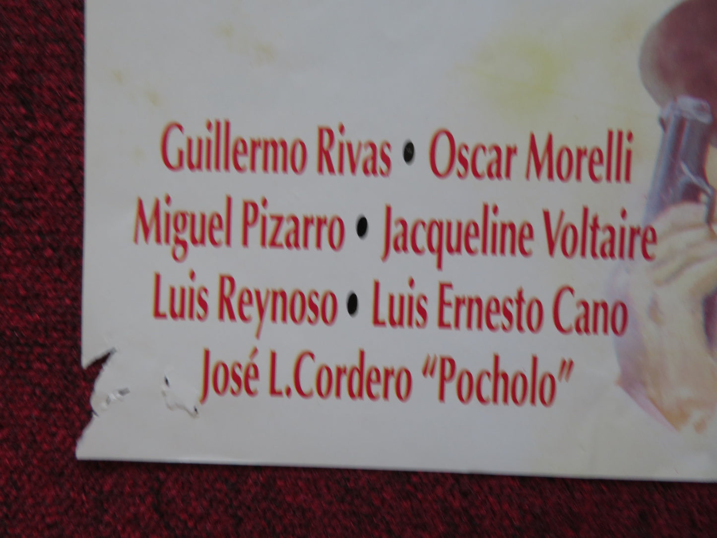 SOY HOMBRE Y QUE FOLDED MEXICAN POSTER EUGENIO DERBEZ POMPIN IGLESIAS 1993 - Rendezvous Cinema