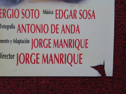 SOY HOMBRE Y QUE FOLDED MEXICAN POSTER EUGENIO DERBEZ POMPIN IGLESIAS 1993 - Rendezvous Cinema