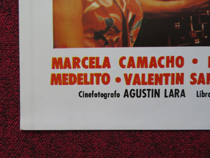 BARRIO SALVAJE FOLDED MEXICAN POSTER MARIA CARDINAL PEDRO INFANTE JR. 1985 - Rendezvous Cinema