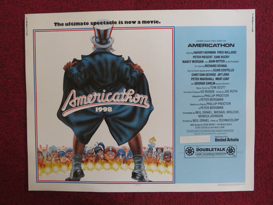 AMERICATHON US HALF SHEET (22"x 28") POSTER HARVEY KORMAN FRED WILLARD 1979 - Rendezvous Cinema