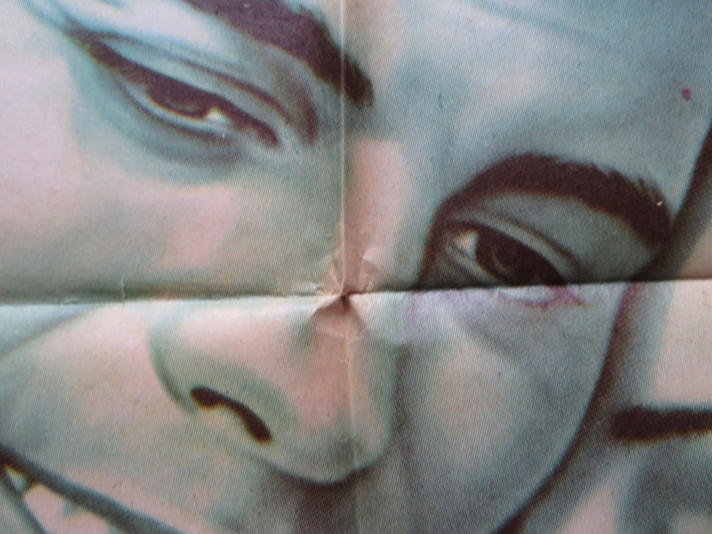 LAVIDA SIGUE IGUAL FOLDED MEXICAN POSTER JULIO IGLESIAS JEAN HARRINGTON 1969 - Rendezvous Cinema