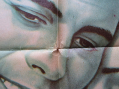 LAVIDA SIGUE IGUAL FOLDED MEXICAN POSTER JULIO IGLESIAS JEAN HARRINGTON 1969 - Rendezvous Cinema