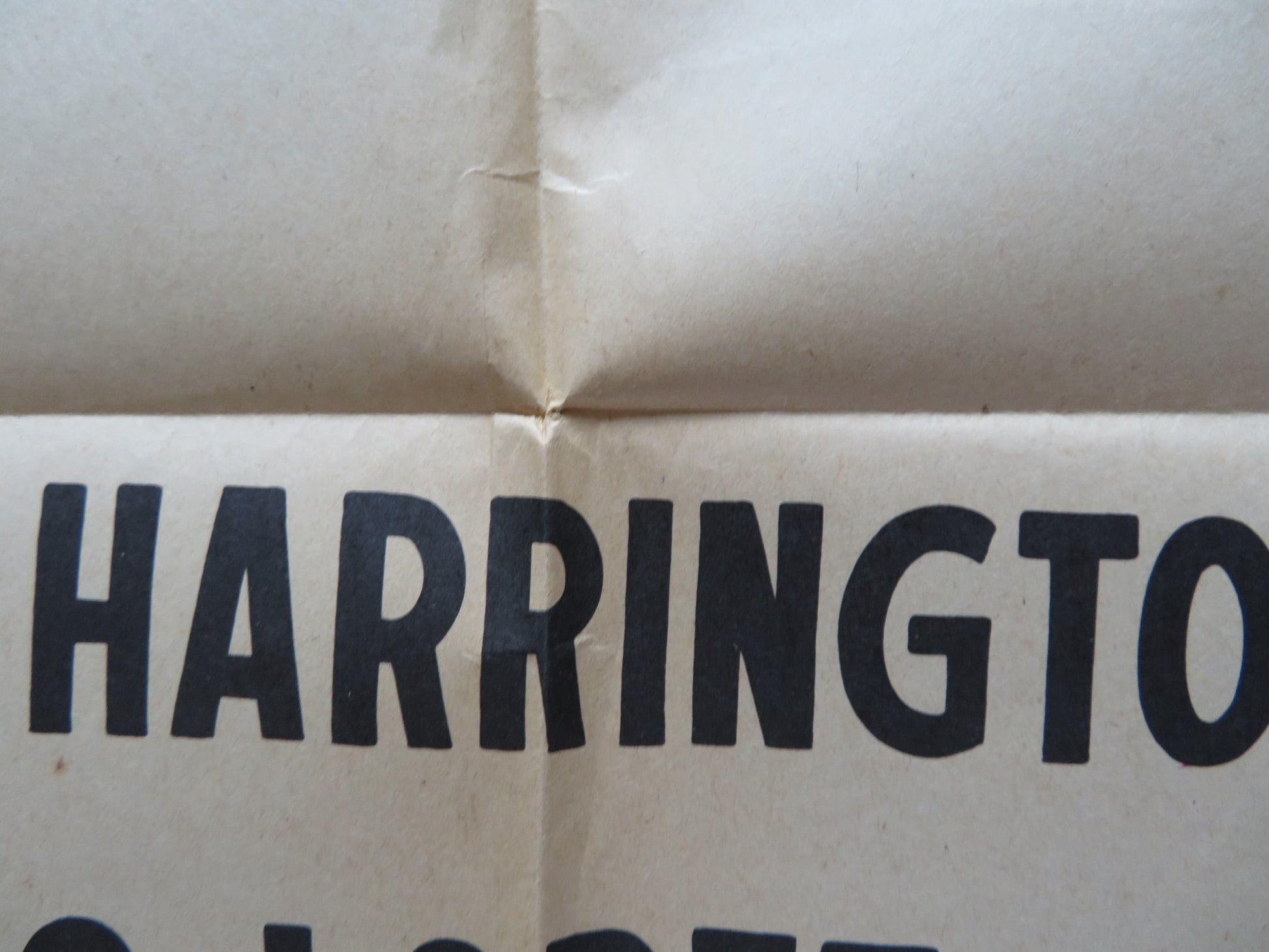 LAVIDA SIGUE IGUAL FOLDED MEXICAN POSTER JULIO IGLESIAS JEAN HARRINGTON 1969 - Rendezvous Cinema