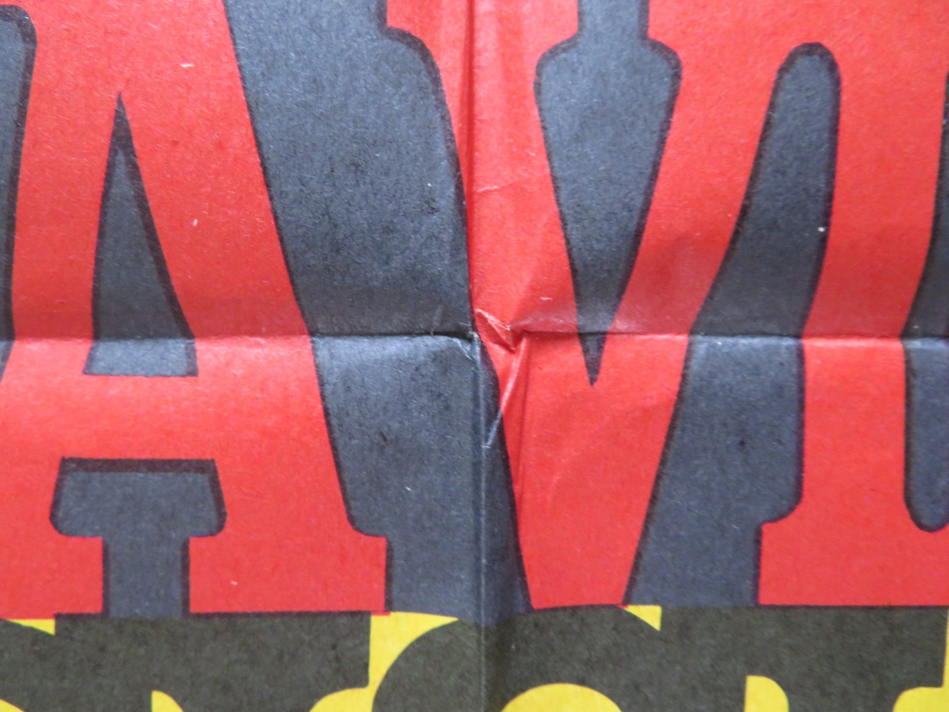 LAVIDA SIGUE IGUAL FOLDED MEXICAN POSTER JULIO IGLESIAS JEAN HARRINGTON 1969 - Rendezvous Cinema