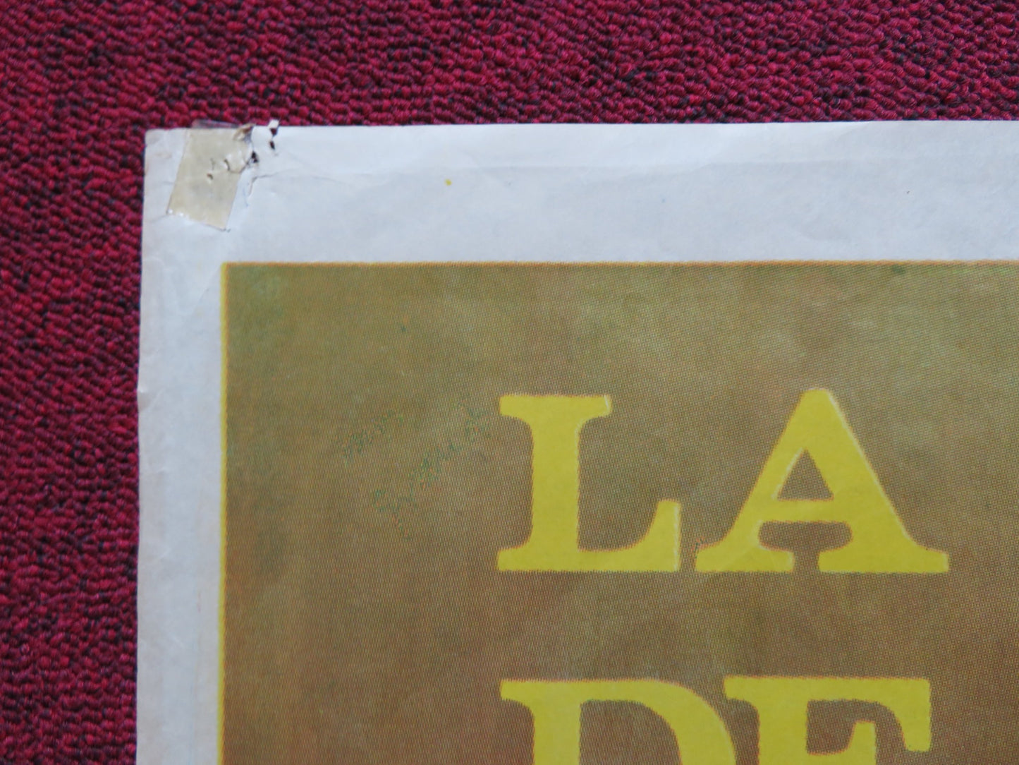 STAGECOACH OF THE CONDEMNED FOLDED MEXICAN POSTER RICHARD HARRISON E. BLANC 1970 - Rendezvous Cinema