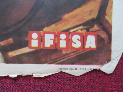 STAGECOACH OF THE CONDEMNED FOLDED MEXICAN POSTER RICHARD HARRISON E. BLANC 1970 - Rendezvous Cinema