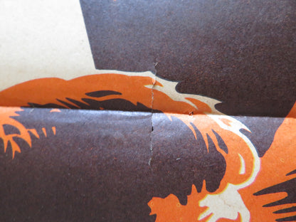 VIVA BENITO CANALES FOLDED MEXICAN POSTER FERNANDO CASANOVA E. QUINTANA 1966 - Rendezvous Cinema