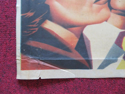 LEY FUGA FOLDED MEXICAN POSTER GLORIA MARIN CARLOS LOPEZ 1954 - Rendezvous Cinema