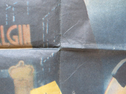 LEY FUGA FOLDED MEXICAN POSTER GLORIA MARIN CARLOS LOPEZ 1954 - Rendezvous Cinema