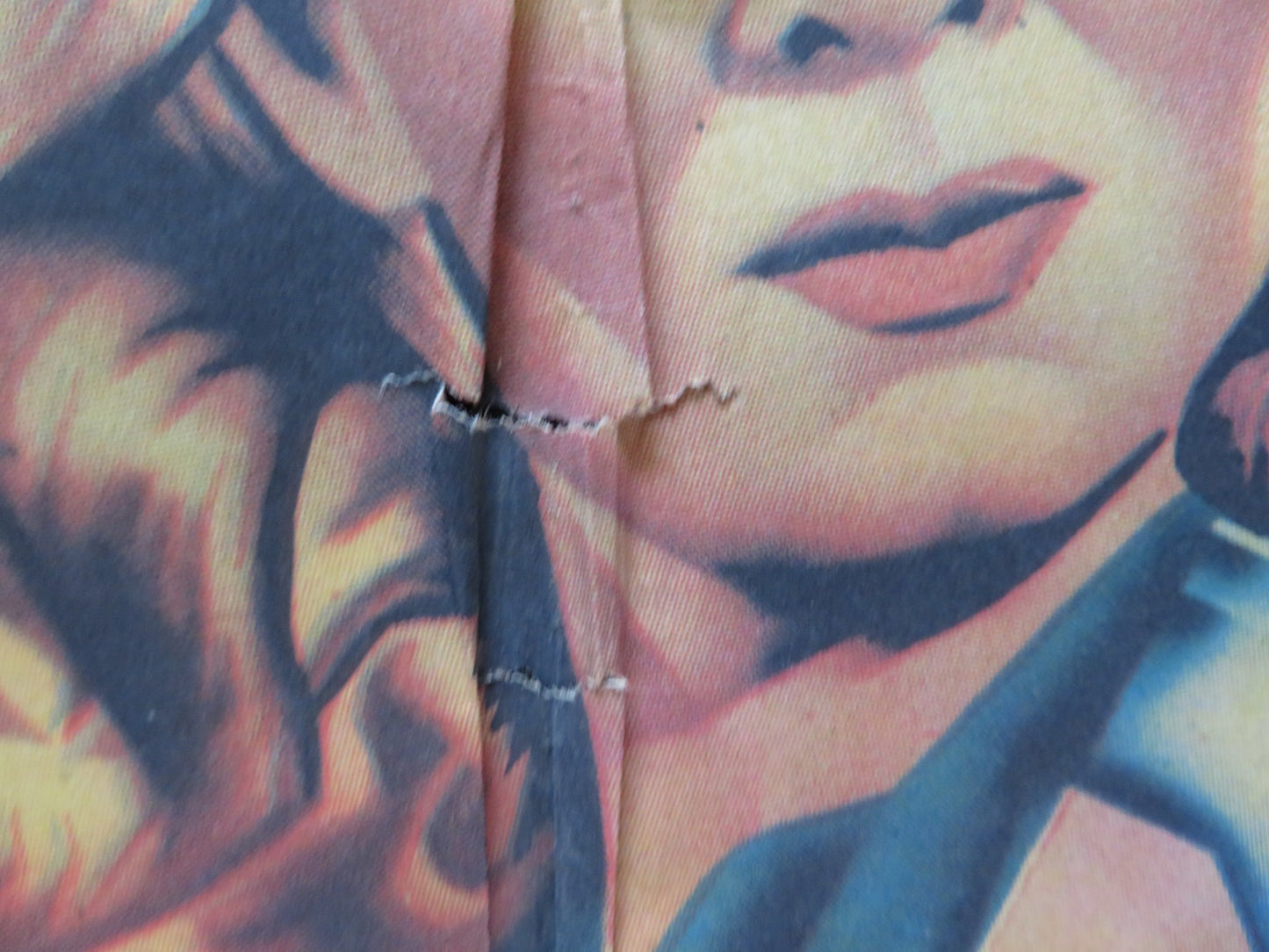 LEY FUGA FOLDED MEXICAN POSTER GLORIA MARIN CARLOS LOPEZ 1954 - Rendezvous Cinema