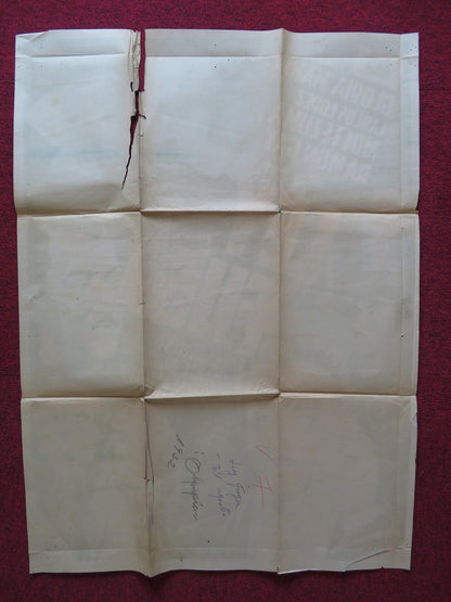 LEY FUGA FOLDED MEXICAN POSTER GLORIA MARIN CARLOS LOPEZ 1954 - Rendezvous Cinema