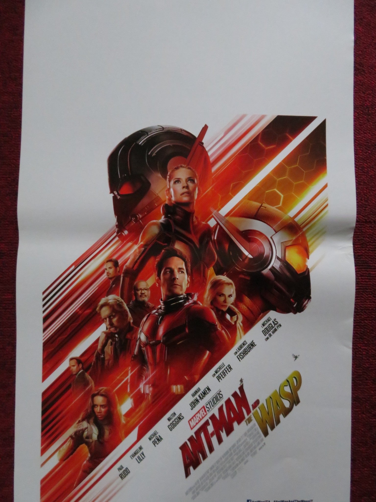 ANT-MAN AND THE WASP ITALIAN LOCANDINA POSTER PAUL RUDD EVANGELINE LILLY 2018 - Rendezvous Cinema
