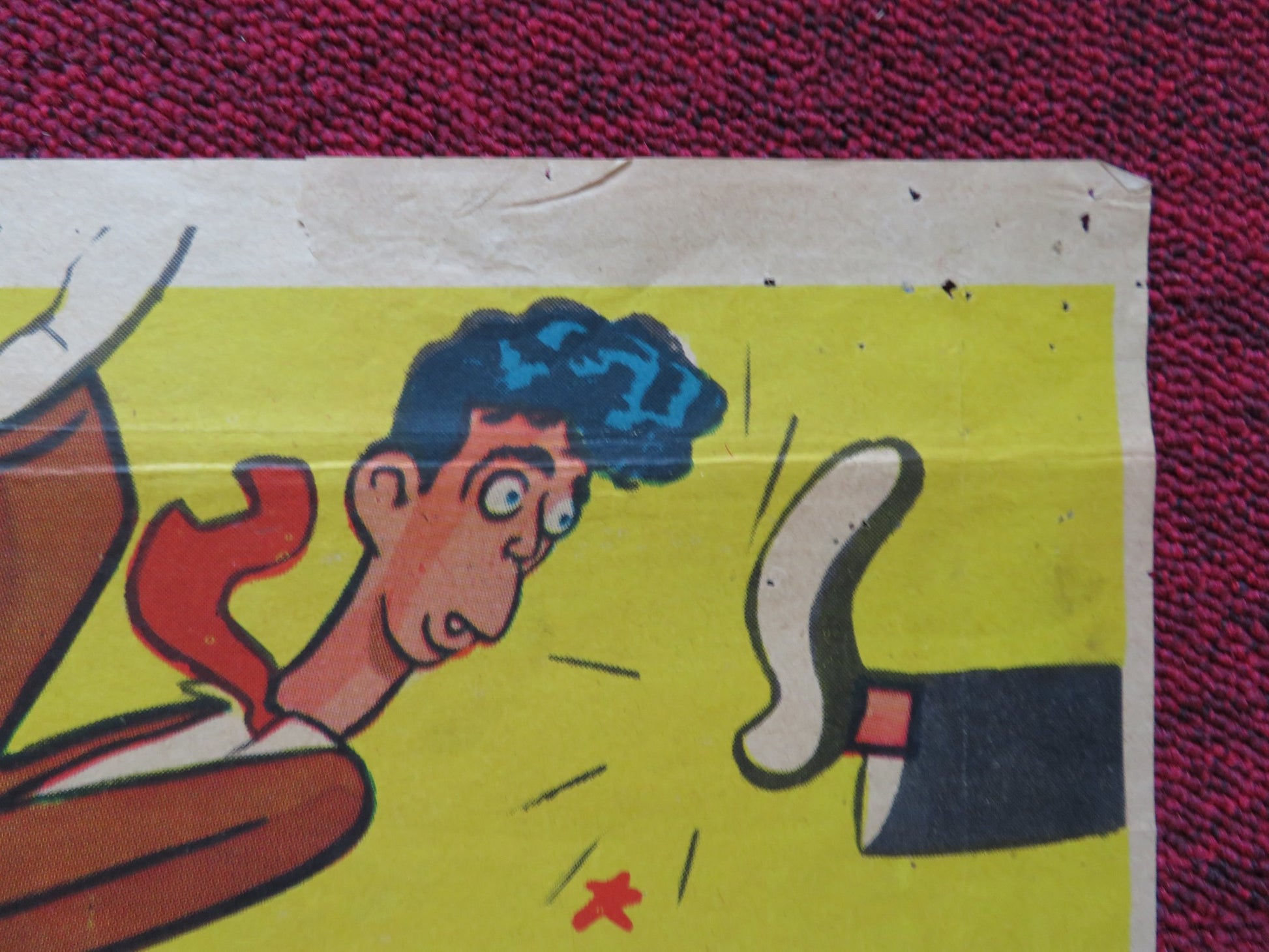 CADENA DE MENTIRAS FOLDED MEXICAN POSTER ADALBERTO MARTINEZ LUCY GONZALEZ 1955 - Rendezvous Cinema