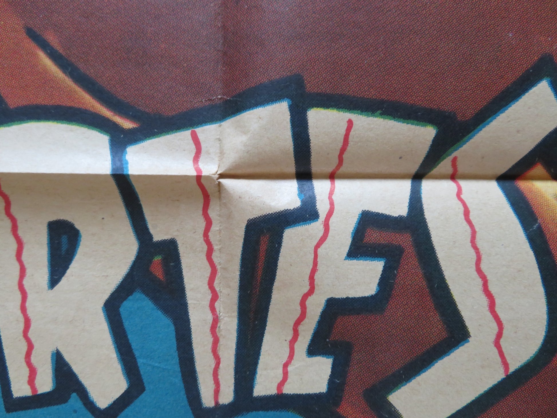CADENA DE MENTIRAS FOLDED MEXICAN POSTER ADALBERTO MARTINEZ LUCY GONZALEZ 1955 - Rendezvous Cinema