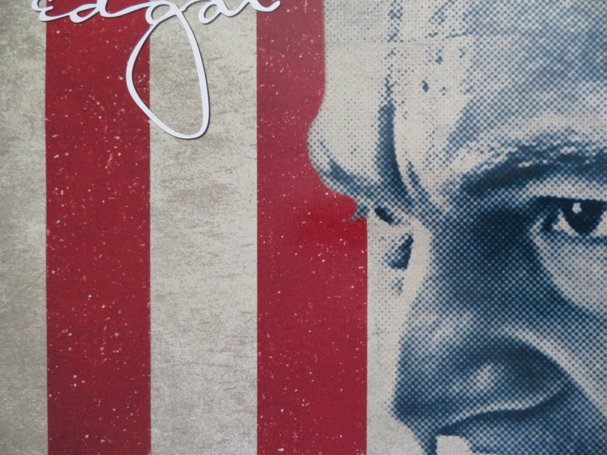 J. EDGAR - A US ONE SHEET ROLLED POSTER CLINT EASTWOOD LEONARDO DICAPRIO 2011 - Rendezvous Cinema