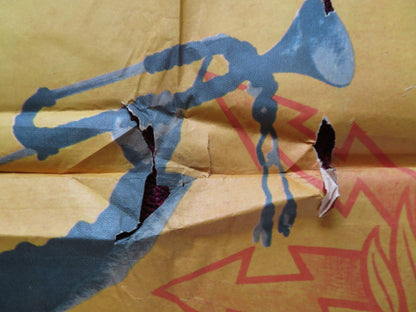 CUNA DE VALIENTES FOLDED MEXICAN POSTER VALENTIN TRUJILLO ENRIQUE RAMBAL 1972 - Rendezvous Cinema