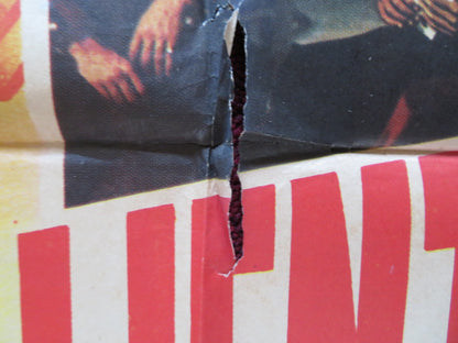 CUNA DE VALIENTES FOLDED MEXICAN POSTER VALENTIN TRUJILLO ENRIQUE RAMBAL 1972 - Rendezvous Cinema