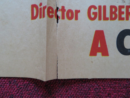 CUNA DE VALIENTES FOLDED MEXICAN POSTER VALENTIN TRUJILLO ENRIQUE RAMBAL 1972 - Rendezvous Cinema