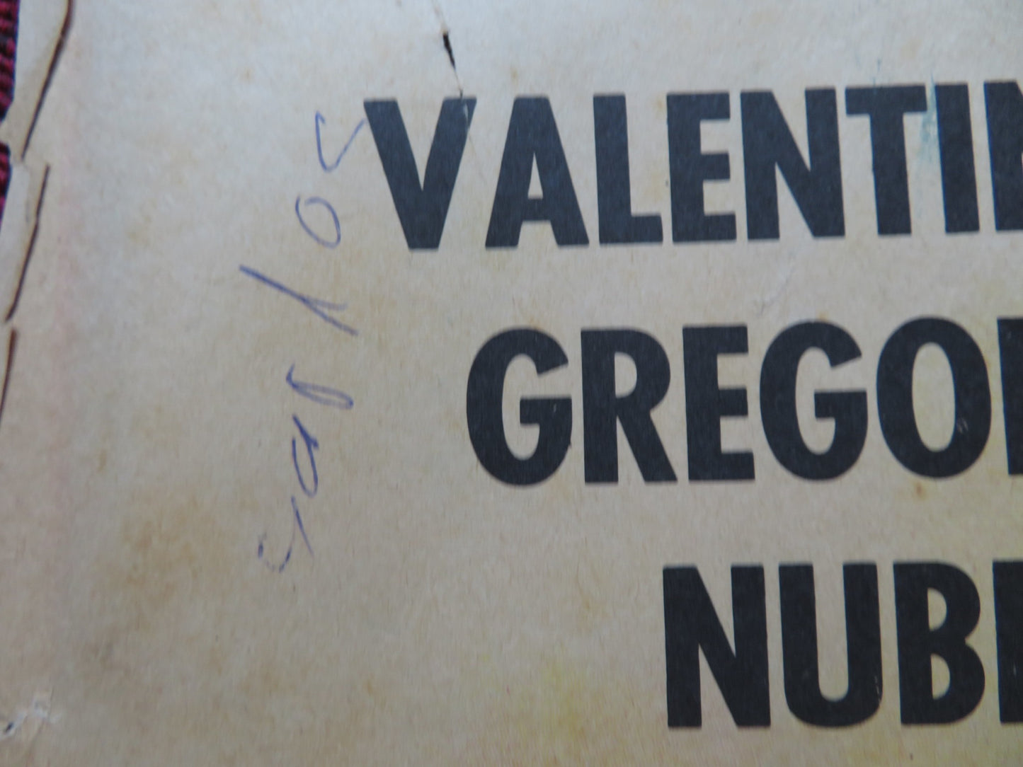 CUNA DE VALIENTES FOLDED MEXICAN POSTER VALENTIN TRUJILLO ENRIQUE RAMBAL 1972 - Rendezvous Cinema