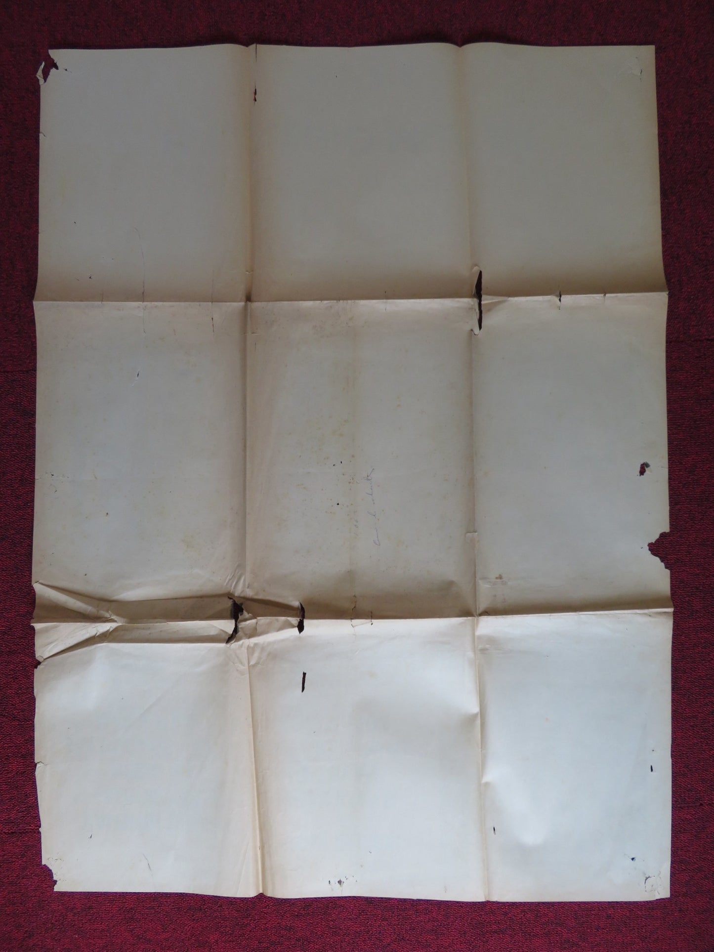 CUNA DE VALIENTES FOLDED MEXICAN POSTER VALENTIN TRUJILLO ENRIQUE RAMBAL 1972 - Rendezvous Cinema