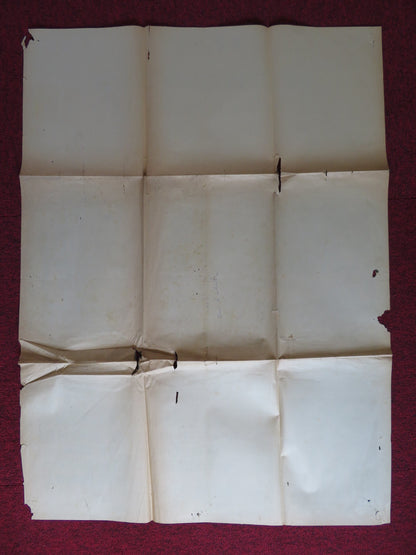 CUNA DE VALIENTES FOLDED MEXICAN POSTER VALENTIN TRUJILLO ENRIQUE RAMBAL 1972 - Rendezvous Cinema