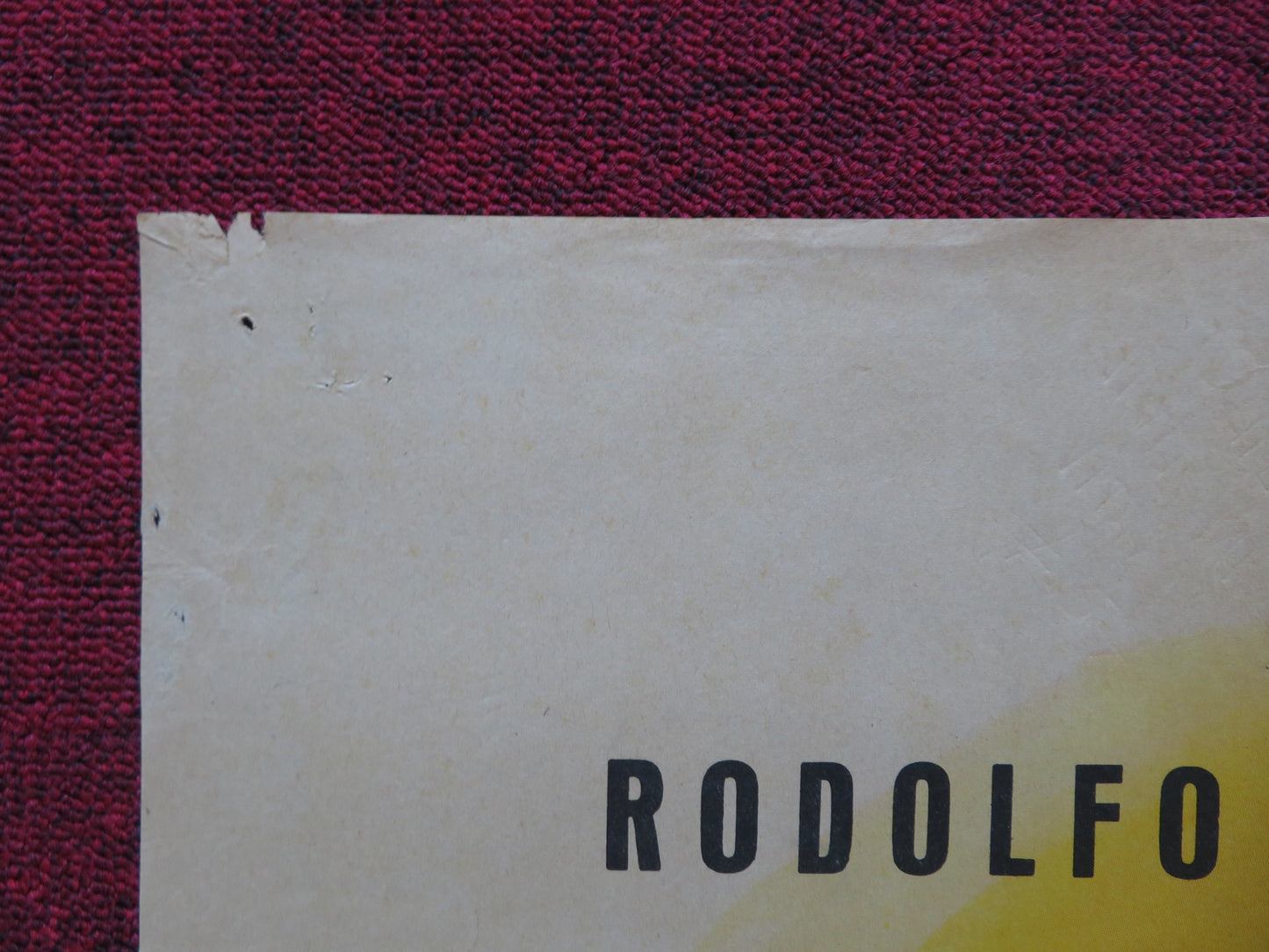 QUIERO VIVIR MI VIDA FOLDED MEXICAN POSTER RODOLFO DE ANDA ANGELICA MARIA 1973 - Rendezvous Cinema