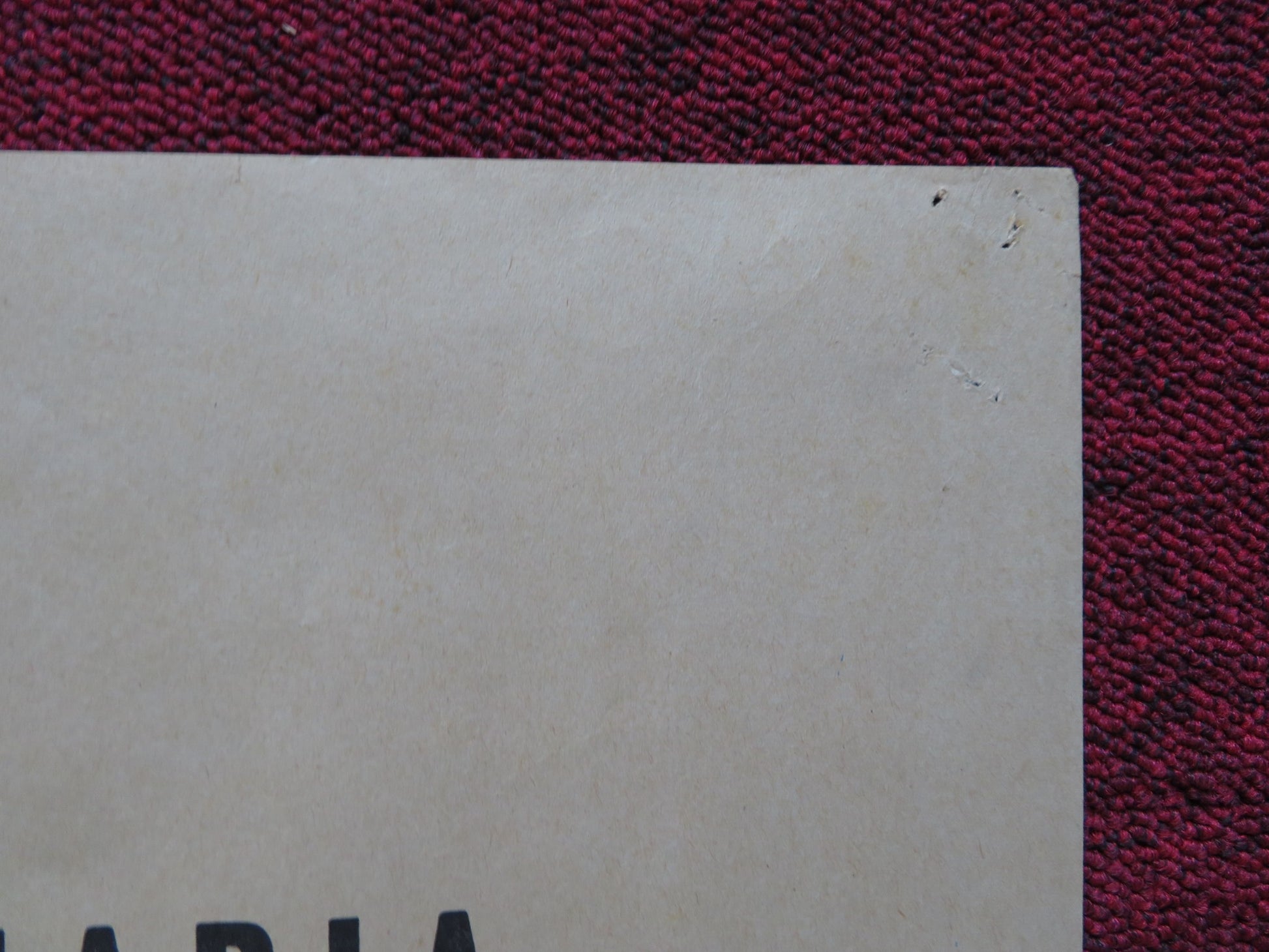 QUIERO VIVIR MI VIDA FOLDED MEXICAN POSTER RODOLFO DE ANDA ANGELICA MARIA 1973 - Rendezvous Cinema