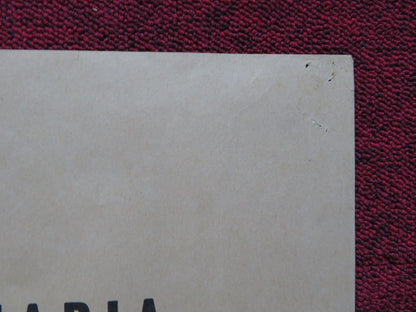 QUIERO VIVIR MI VIDA FOLDED MEXICAN POSTER RODOLFO DE ANDA ANGELICA MARIA 1973 - Rendezvous Cinema