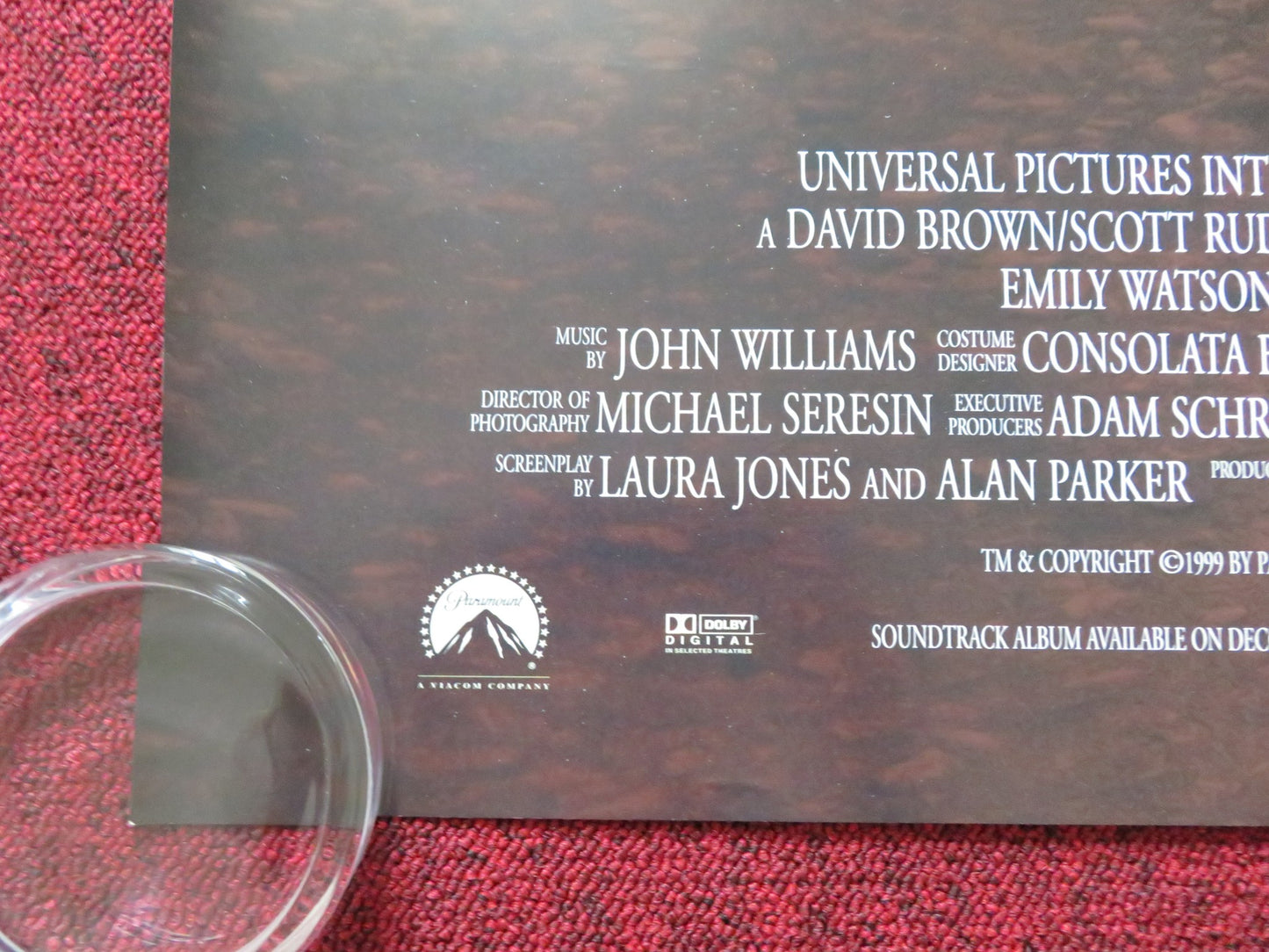 ANGELA'S ASHES UK QUAD (30"x 40") ROLLED POSTER EMILY WATSON ROBERT CARLYLE 1999 - Rendezvous Cinema