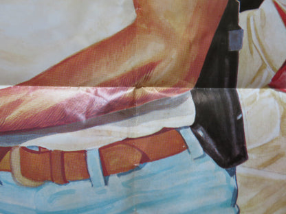 ASALTO EN TIJUANA FOLDED MEXICAN POSTER MARIO ALMADA ROSENDA BERNAL 1984 - Rendezvous Cinema